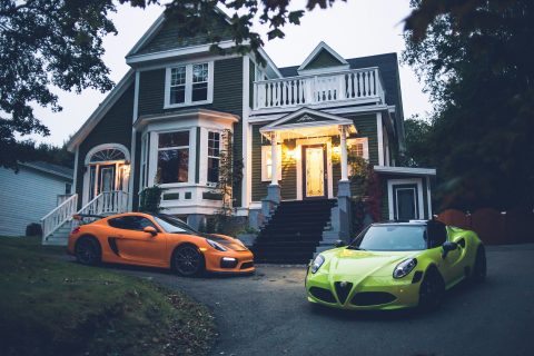 house and lamborghini