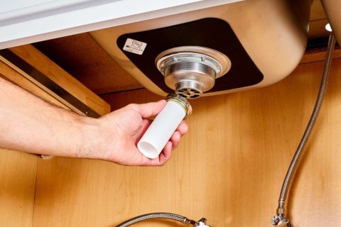Kitchen Sink Drain Pipe