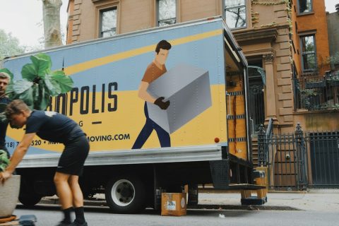 moving company truck