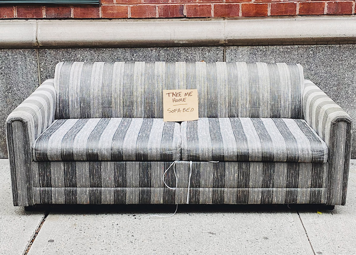 How to Get Rid of Your Old Couch or Sofa The Right Way