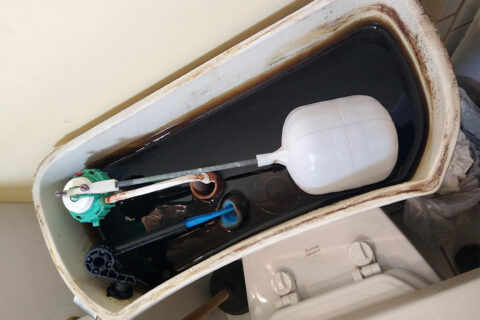toilet bowl tank