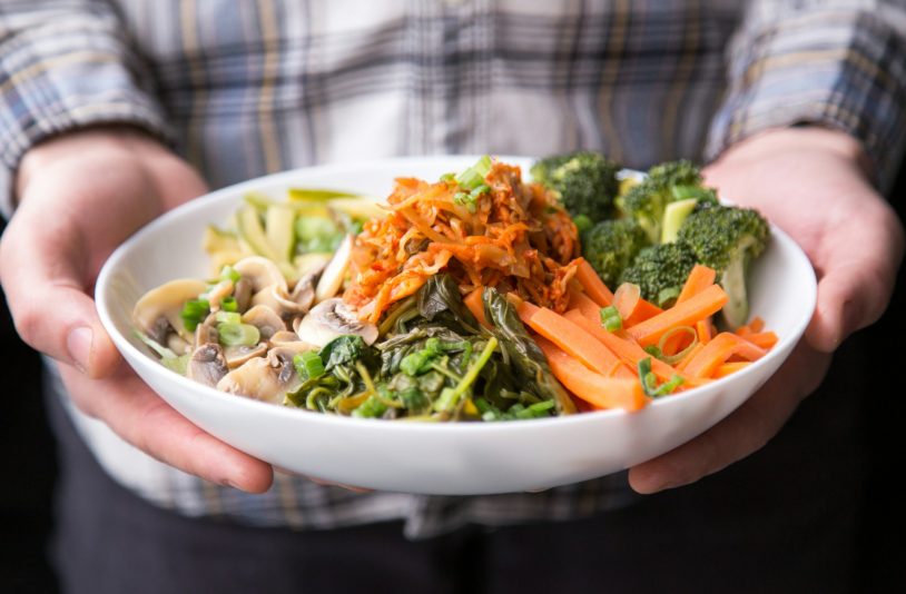 vegetables on plate