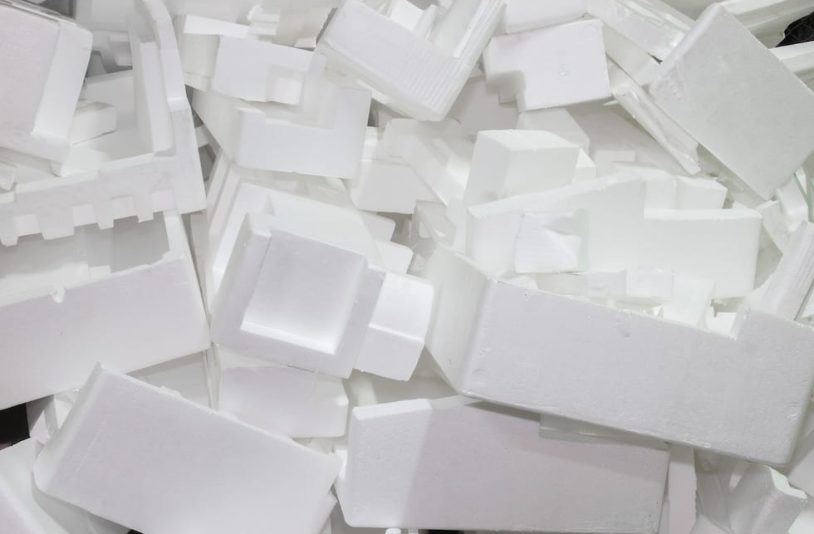 waste styrofoam