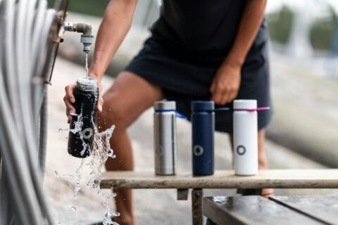 water bottles