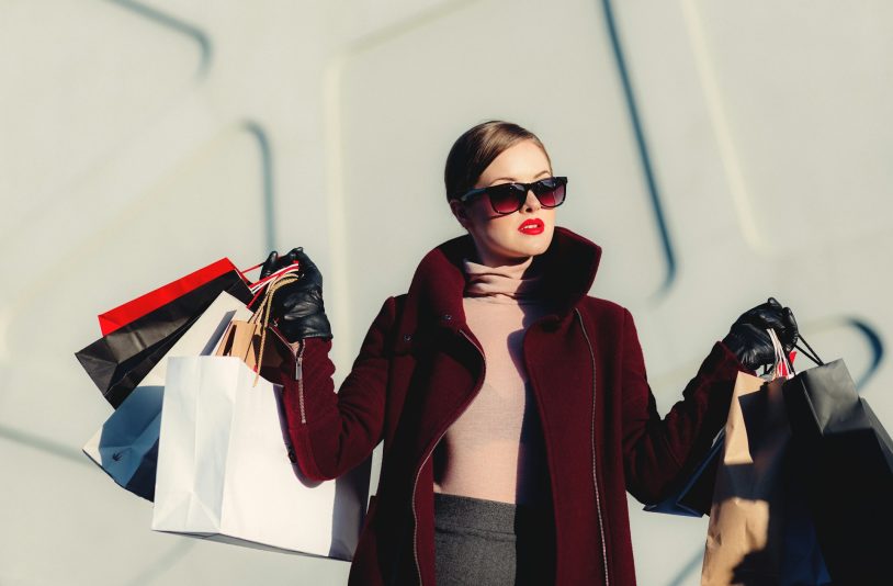 woman shopping